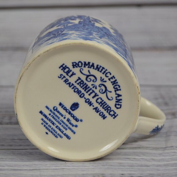 Wedgwood Romantic England Holy Trinity Church Stratford-on-Avon Mug Set READ - Picture 15 of 16